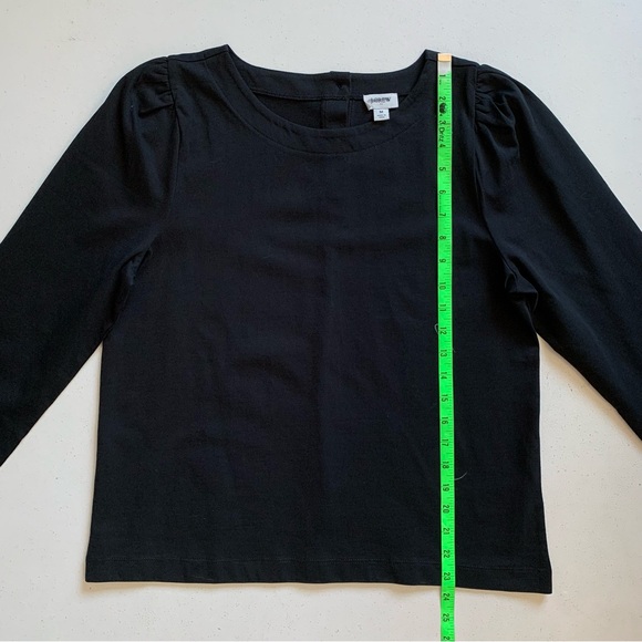 J Crew Factory Puff Sleeve Button Back Blouse Top Size Medium NWT - Picture 14 of 15